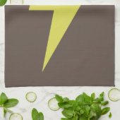 Dipthongs Englisch mit Phonik lernen Geschirrtuch (Gefaltet)