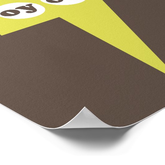 Dipthongs Englisch mit Phonik lernen Poster (Ecke)