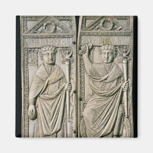 Diptych von Boethius Konsul in ANZEIGE 487 Magnet