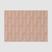 Dir Freude bereiten | Cozy Warm Cinnamon Beige Seidenpapier (Vorderseite)