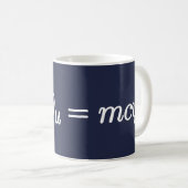 Dirac Equation Science Mathematical Equations Tass Kaffeetasse (VorderseiteRechts)