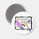 Dirby Girl Magnet (Vorderseite/Rückseite)