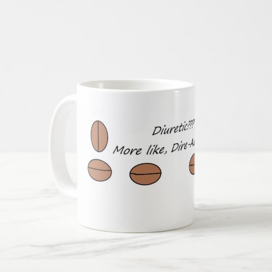 Dire-Addict-Tasse Kaffeetasse (Vorderseite Links)