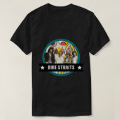 Dire-Straits-Merch T-Shirt (Design vorne)