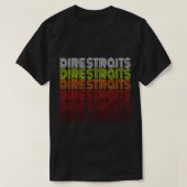 Dire Straits Millésime classique T-Shirt (Design vorne)