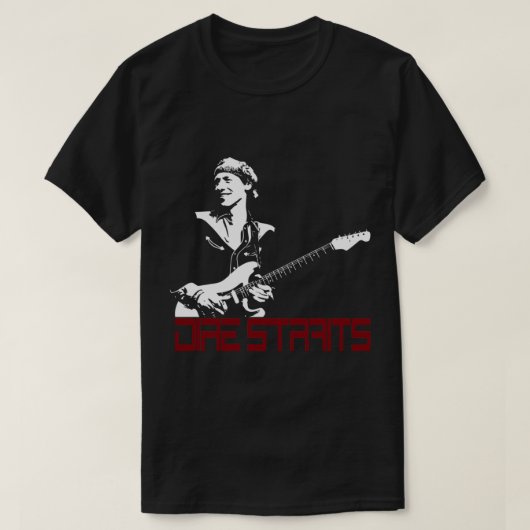 Dire Straits Rock Band T-Shirt (Design vorne)