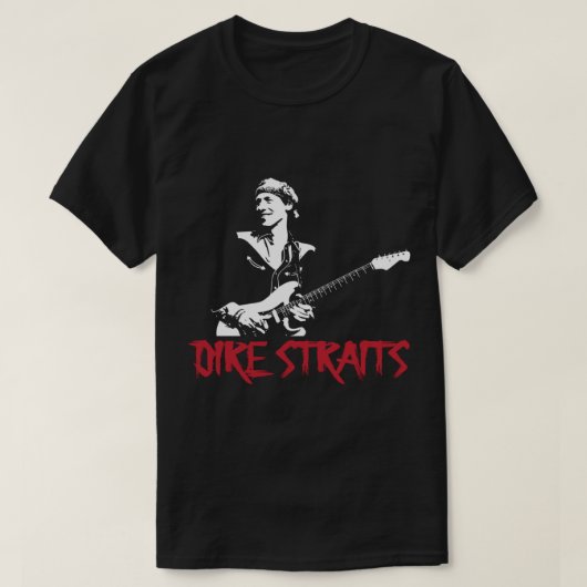 Dire Straits Rock Band T-Shirt (Design vorne)