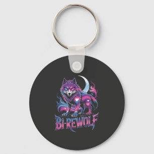 Dire Wolf Birewolf Bisexual LGBT Schlüsselanhänger