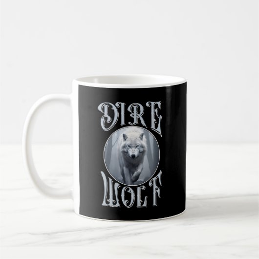 Dire wolf Wiedersehen Kaffeetasse (Links)