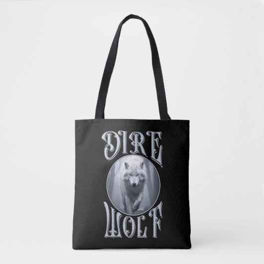 Dire wolf Wiedersehen Tasche (Vorderseite)