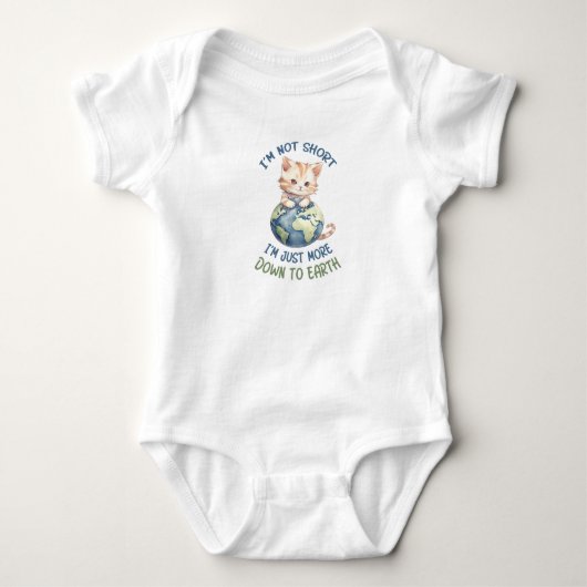 Direct Kitty Sarcasm Baby Strampler (Vorderseite)