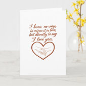 Direct love karte (Gelbe Blume)