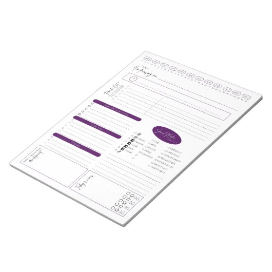 Direct Sales Daily Planning Notizblock (angewinkelt)