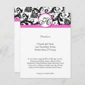 DIrection Cards - Erforderliche 5 x 7 große Invita Begleitkarte (Vorne/Hinten)