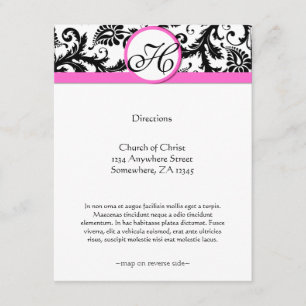 DIrection Cards - Erforderliche 5 x 7 große Invita Begleitkarte