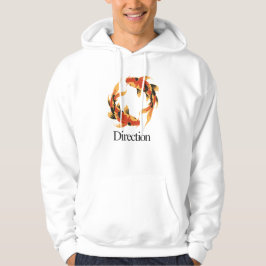 Direction – Timeless Koi Symbol of Clarity, Growth Hoodie