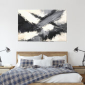 Directional Silence Leinwanddruck (Insitu (Schlafzimmer))
