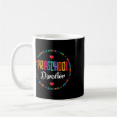 Director Back to School Daycare Dankeschön Kaffeetasse (Links)