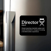 Director Definition - Filmaker 3" x 4" Flex Magnet