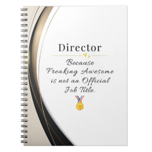Director Notebook - Freaking Phantastisches Angebo Notizblock
