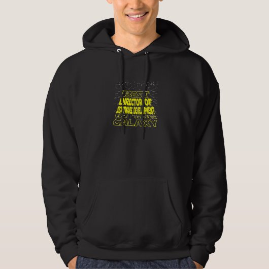 Director of Software Development Cool Galaxy Job Hoodie (Vorderseite)