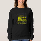 Director of Software Engineering Cool Galaxy Job Sweatshirt (Vorderseite)