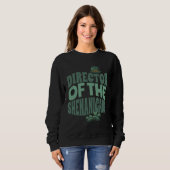 Director of the Shenanigans  Irish St Patrick s Da Sweatshirt (Vorne ganz)