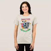 Director - The Filmmaker Bella+Canvas Women's Tri-Blend Shirt (Vorderseite voll)