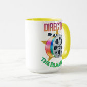 Director - The Filmmaker Combo Mug Tasse (VorderseiteRechts)