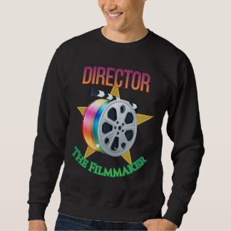 Director - The Filmmaker Men's Dark Sweatshirt