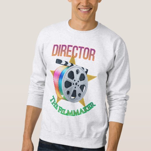 Director - The Filmmaker Men's Sweatshirt (Vorderseite)