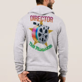 Director - The Filmmaker Men's Zip Hoodie (Rückseite)