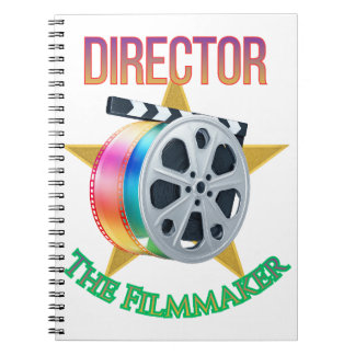 Director - The Filmmaker Notebook Notizblock