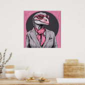 Directrix Dinosaurier Art Print Poster (Küche)