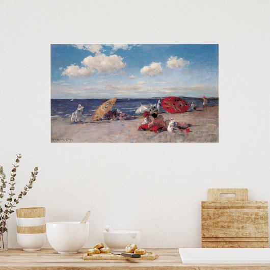 Direkt am Meer, 1892 Poster (Küche)