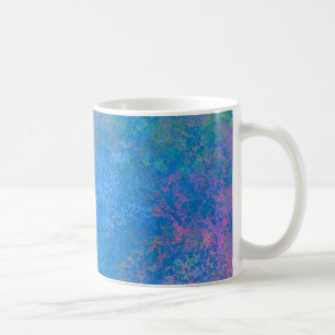 Direkt am Meer Alkoholtink, Abstrakter Acrylpour Kaffeetasse
