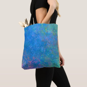 Direkt am Meer Alkoholtink, Abstrakter Acrylpour Tasche