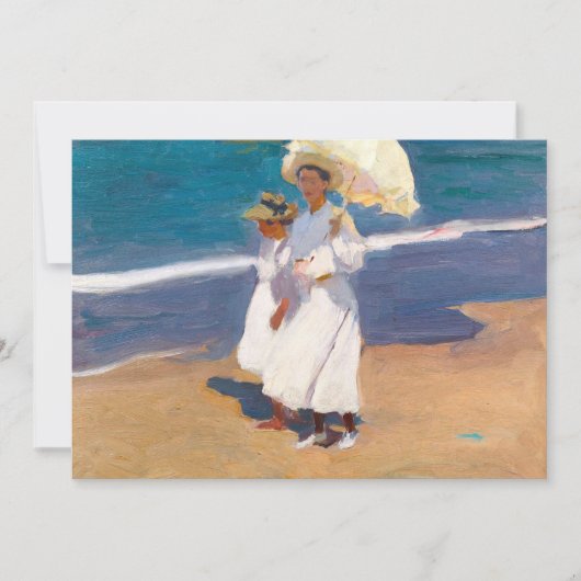 Direkt am Meer | Joaquín Sorolla (Vorderseite)
