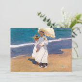 Direkt am Meer | Joaquín Sorolla (Stehend Vorderseite)