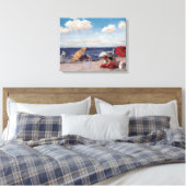 Direkt am Meer Leinwanddruck (Insitu (Schlafzimmer))