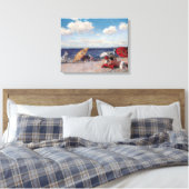 Direkt am Meer Leinwanddruck (Insitu (Schlafzimmer))