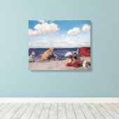 Direkt am Meer Leinwanddruck (Insitu (Holzboden))