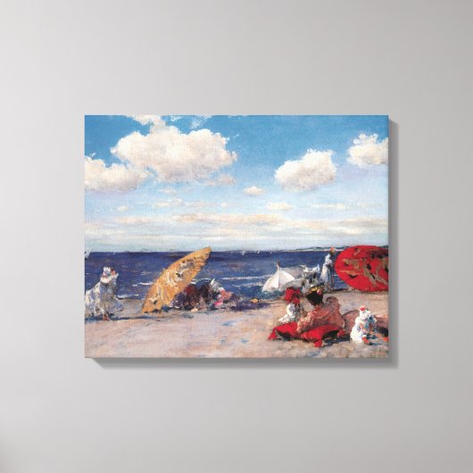 Direkt am Meer Leinwanddruck (Vorderseite)