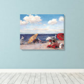 Direkt am Meer Leinwanddruck (Insitu (Holzboden))