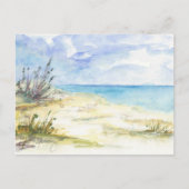 Direkt am Meer Postkarte (Vorderseite)