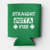 Direkt am Outta Pub St Patricks Day Dosenkühler (Vorderseite)