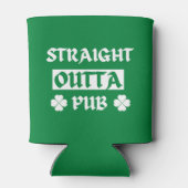 Direkt am Outta Pub St Patricks Day Dosenkühler (Rückseite)
