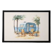 Direkt am See gelegene Willkommensmat