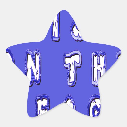 Direkt am Strand: Erinnerungen des Serene Beach Li Stern-Aufkleber (Vorderseite)