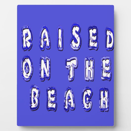 Direkt am Strand Fotoplatte (Vorderseite)